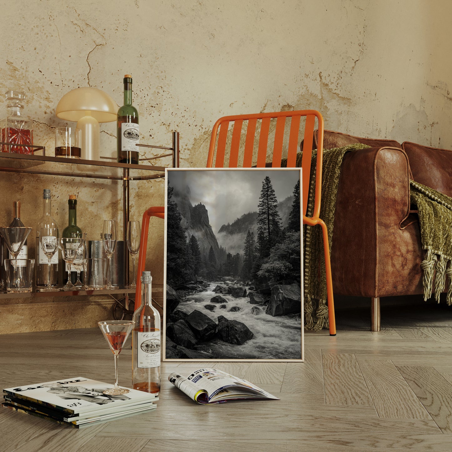 Veils of Mist Over Ancient Stones