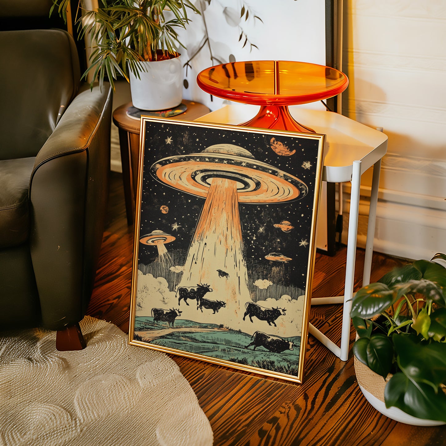 Cattle Abduction Under the Stars