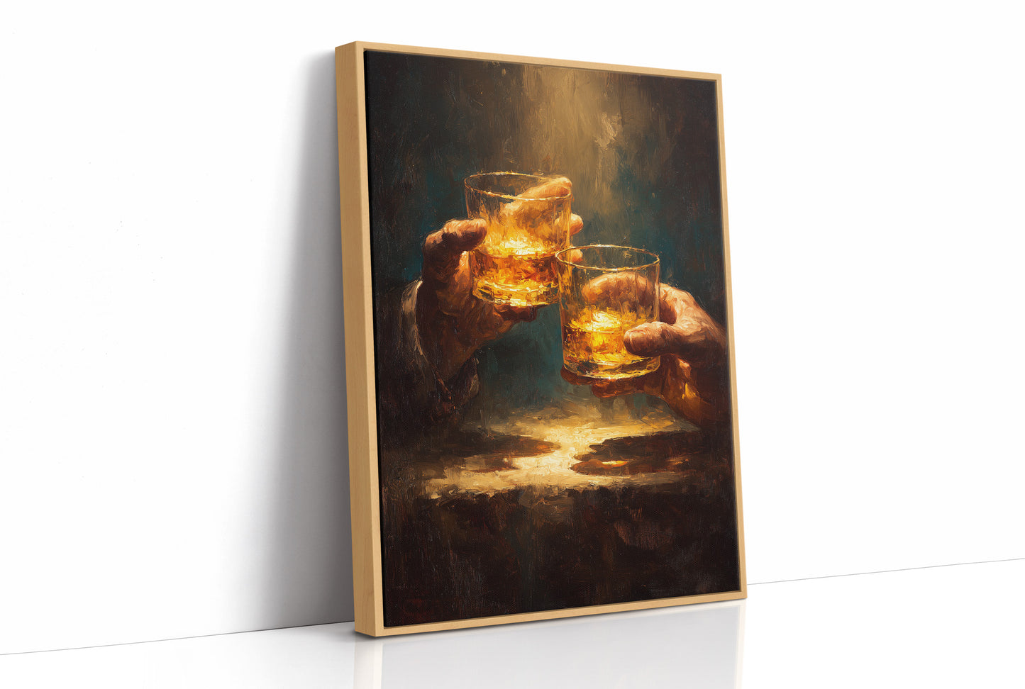 A Toast in Golden Light