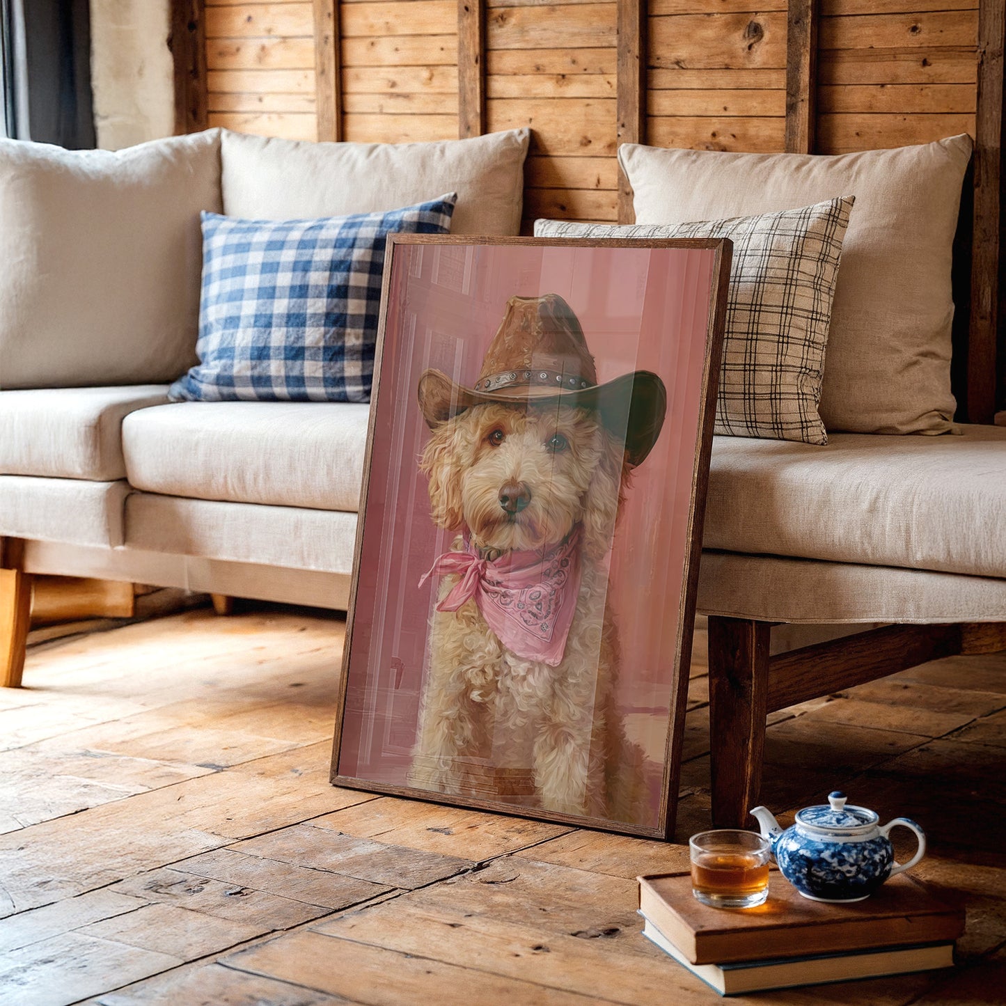 Ranch Pup Steals Cowboy's Heart