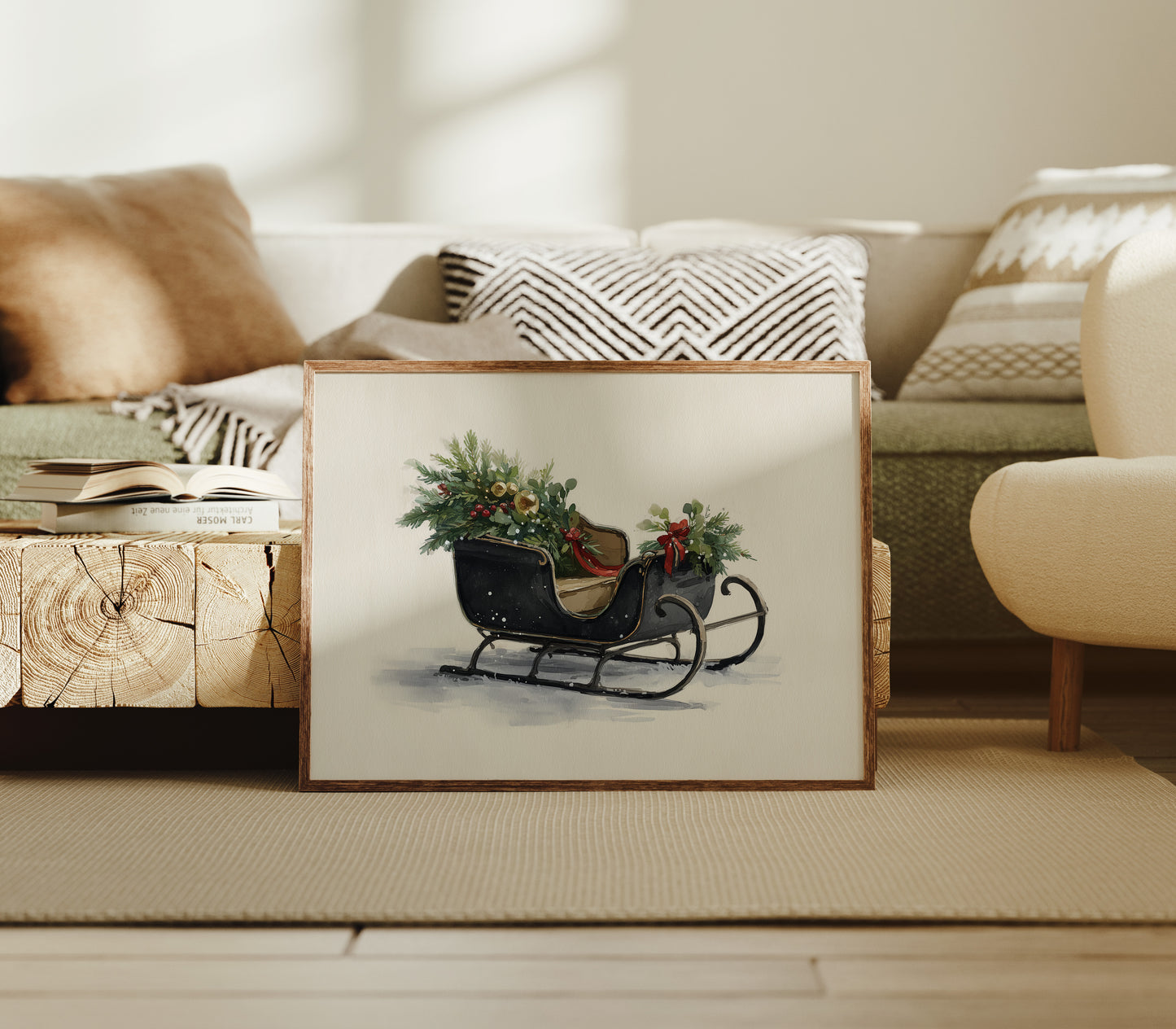 Winter's Sleigh Awaits First Snow