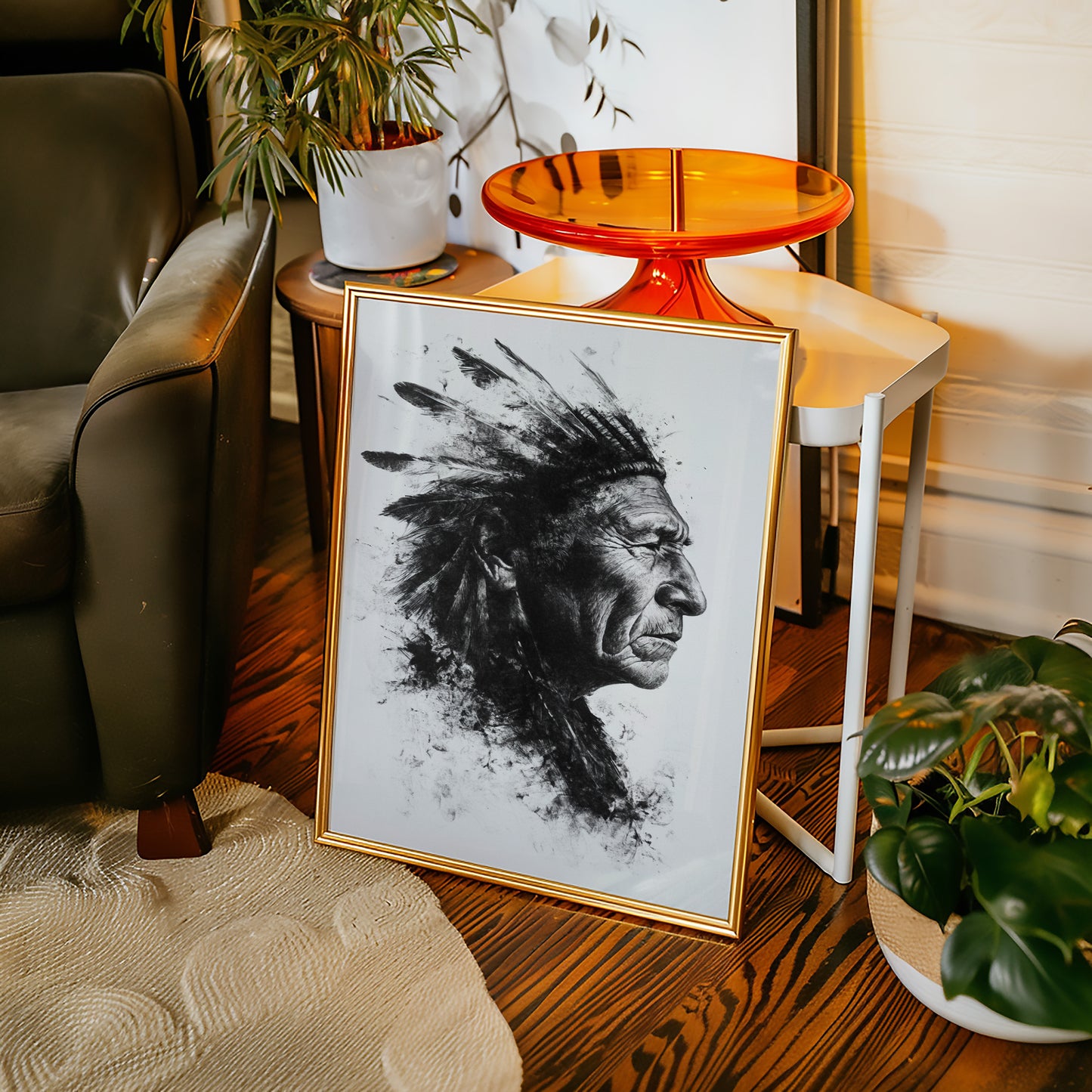 Spirit of the Plains in Ink