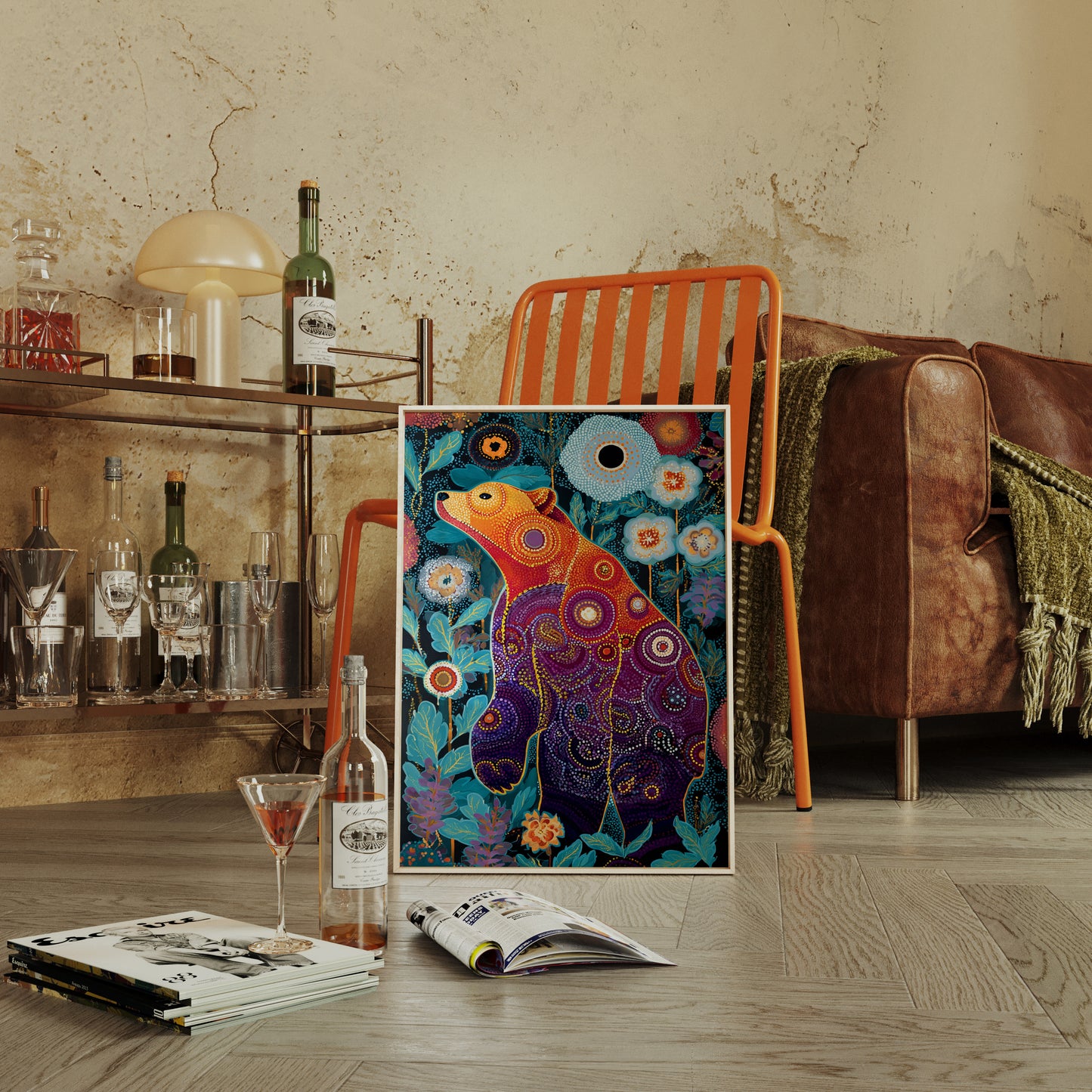 A Bear Among Blossoms