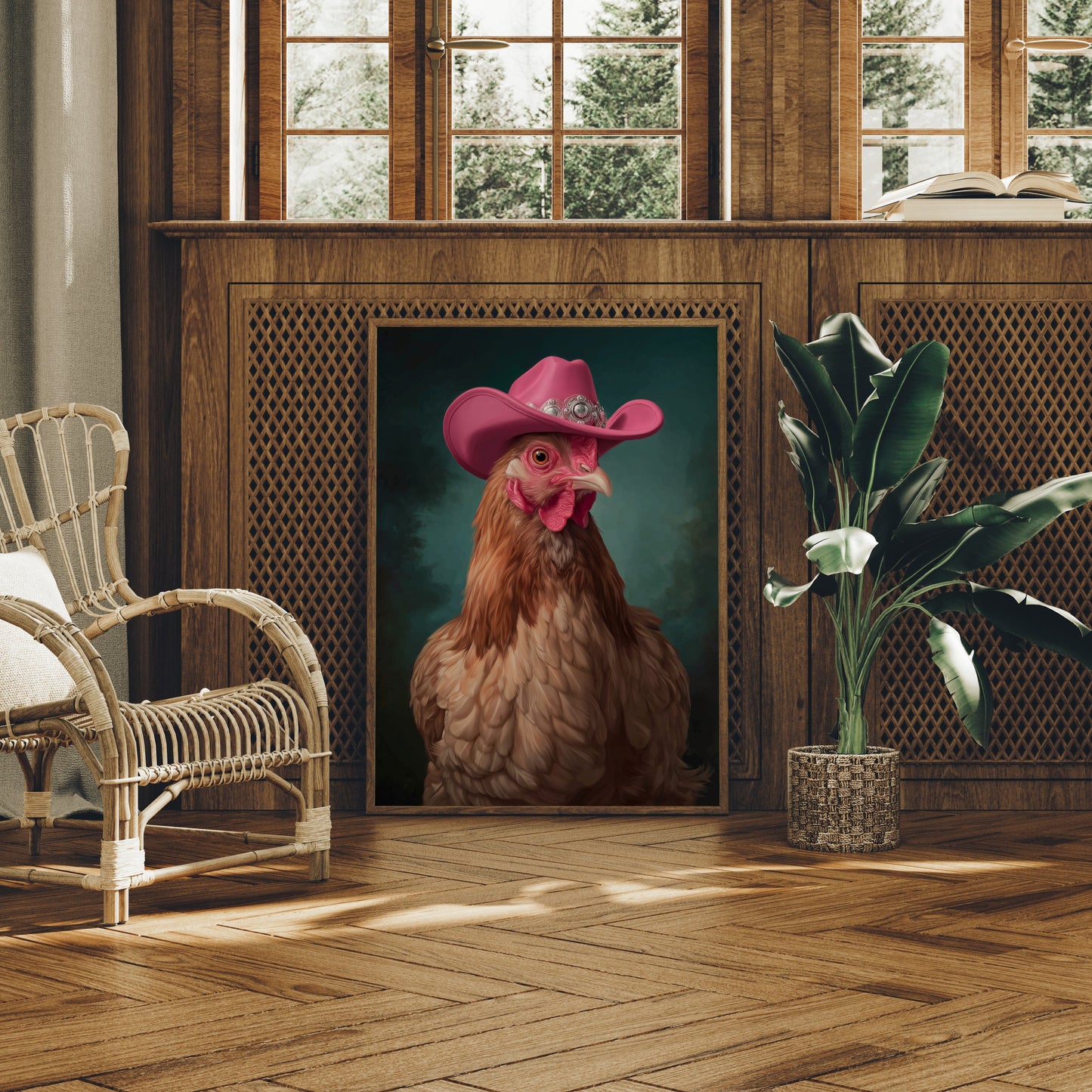 Ranch Queen Wears Pink Today