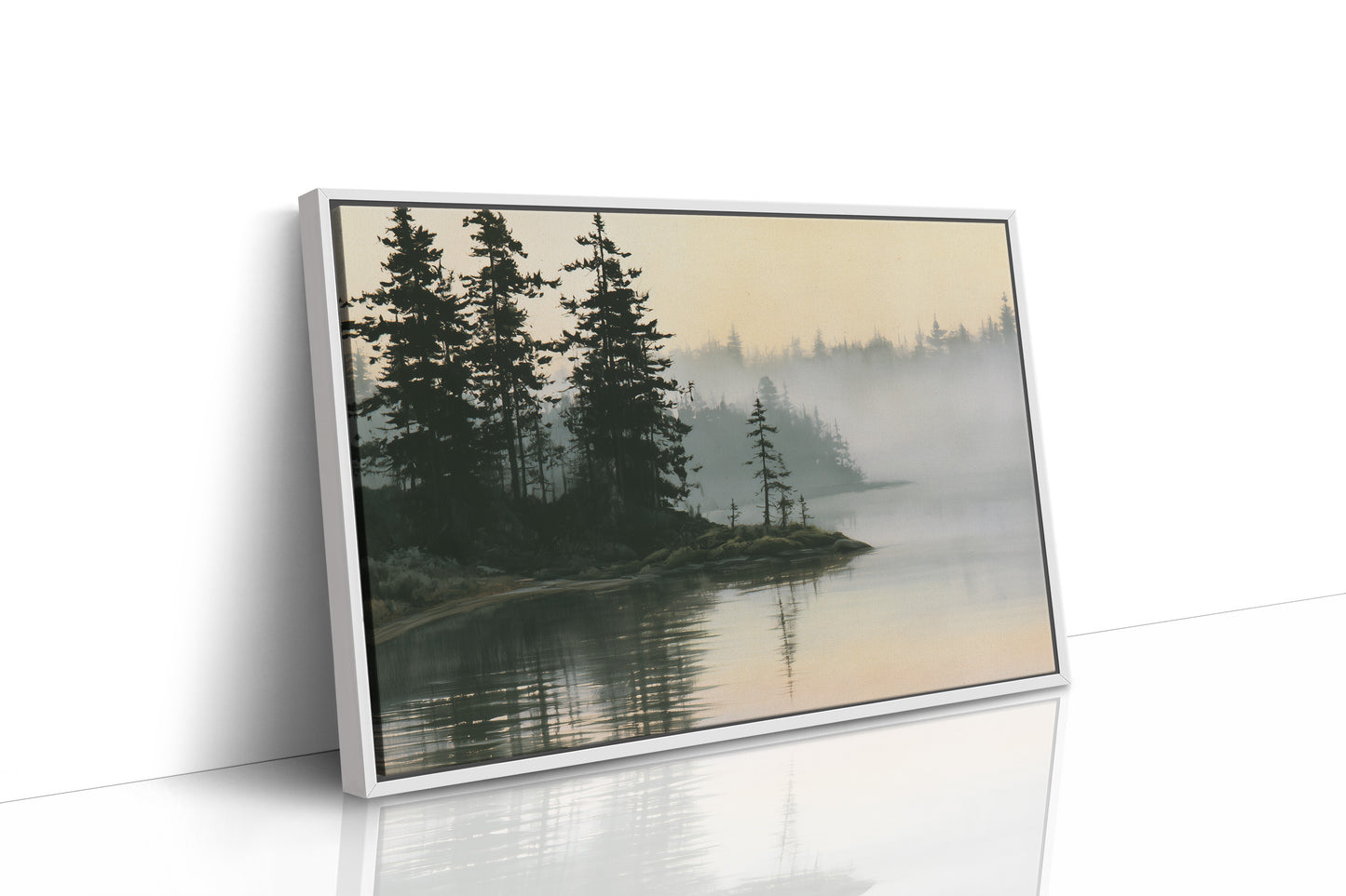 Pines, Fading into Fog