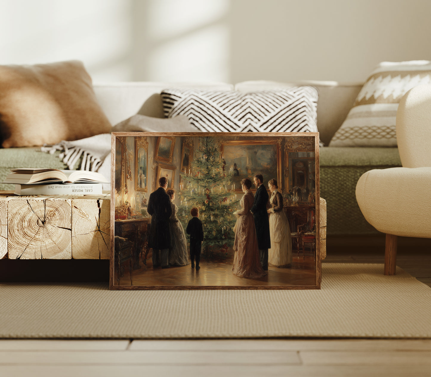 Candlelit Traditions Through Victorian Glass