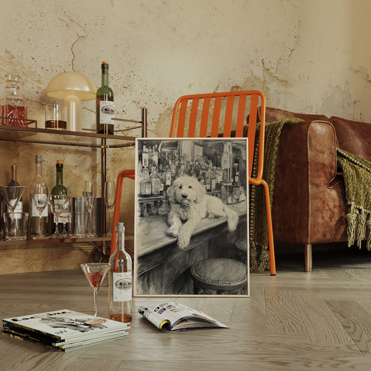 The Barkeeper's Loyal Companion