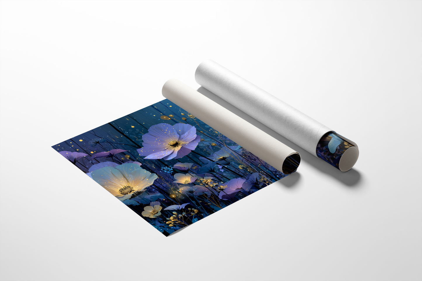 Glowing Blooms at Twilight