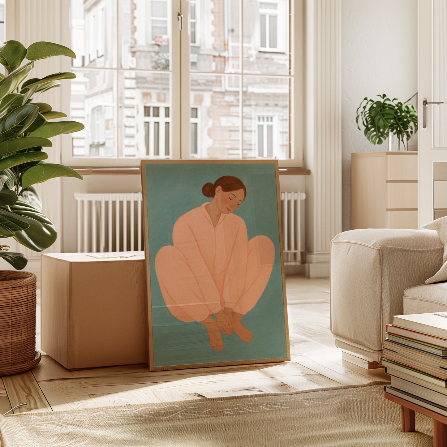 Soft Stillness in Blush