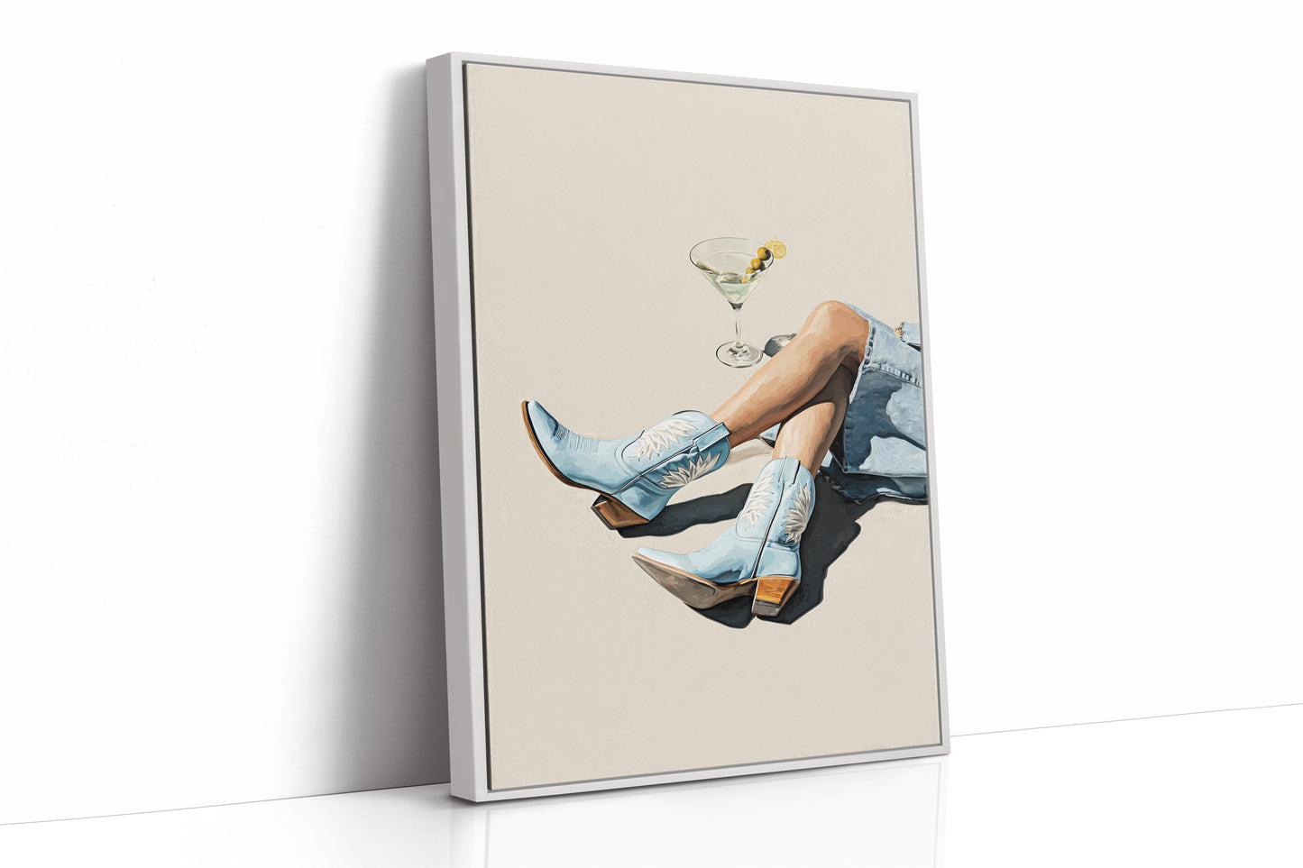 Martinis Meet Baby Blue Daydreams
