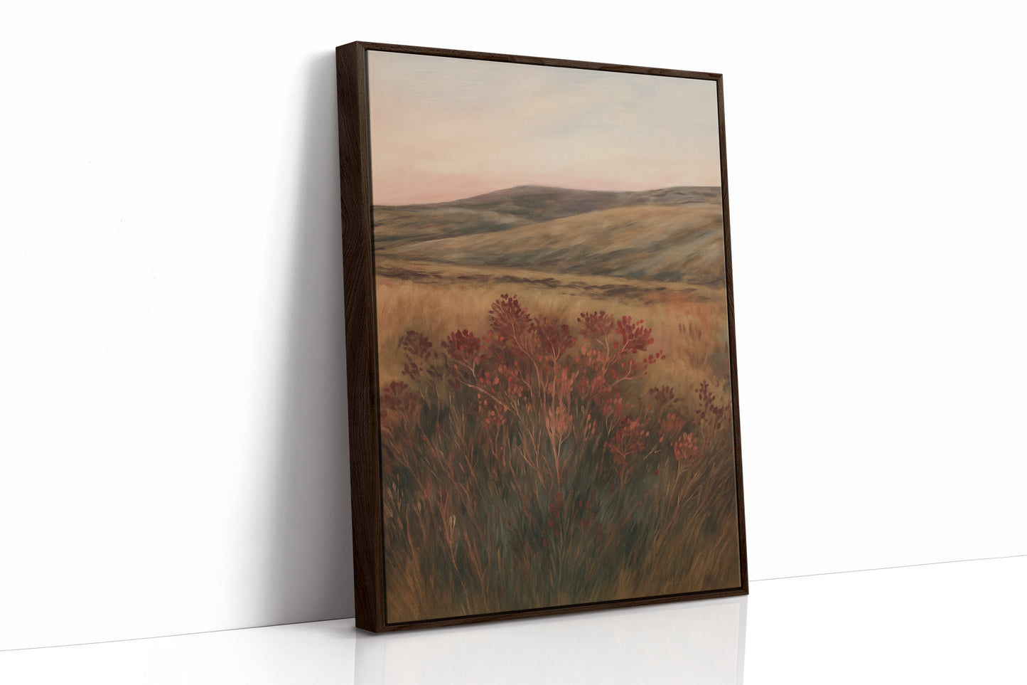 Crimson Sage at Golden Hour