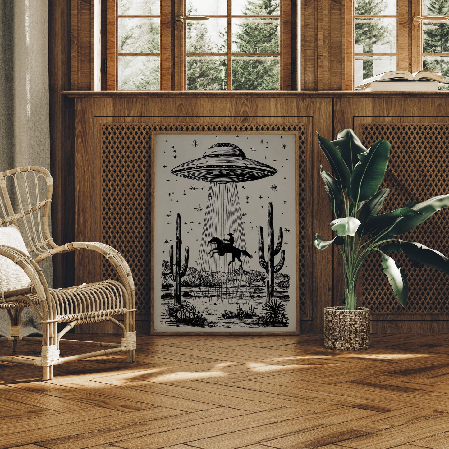 Midnight Cowboys Meet Desert Aliens