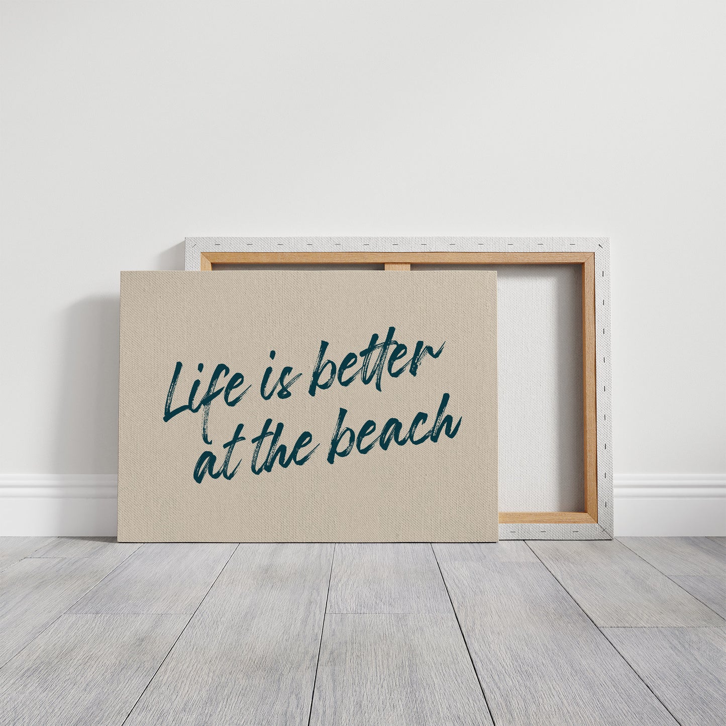 Coastal Wisdom in Brushed Teal