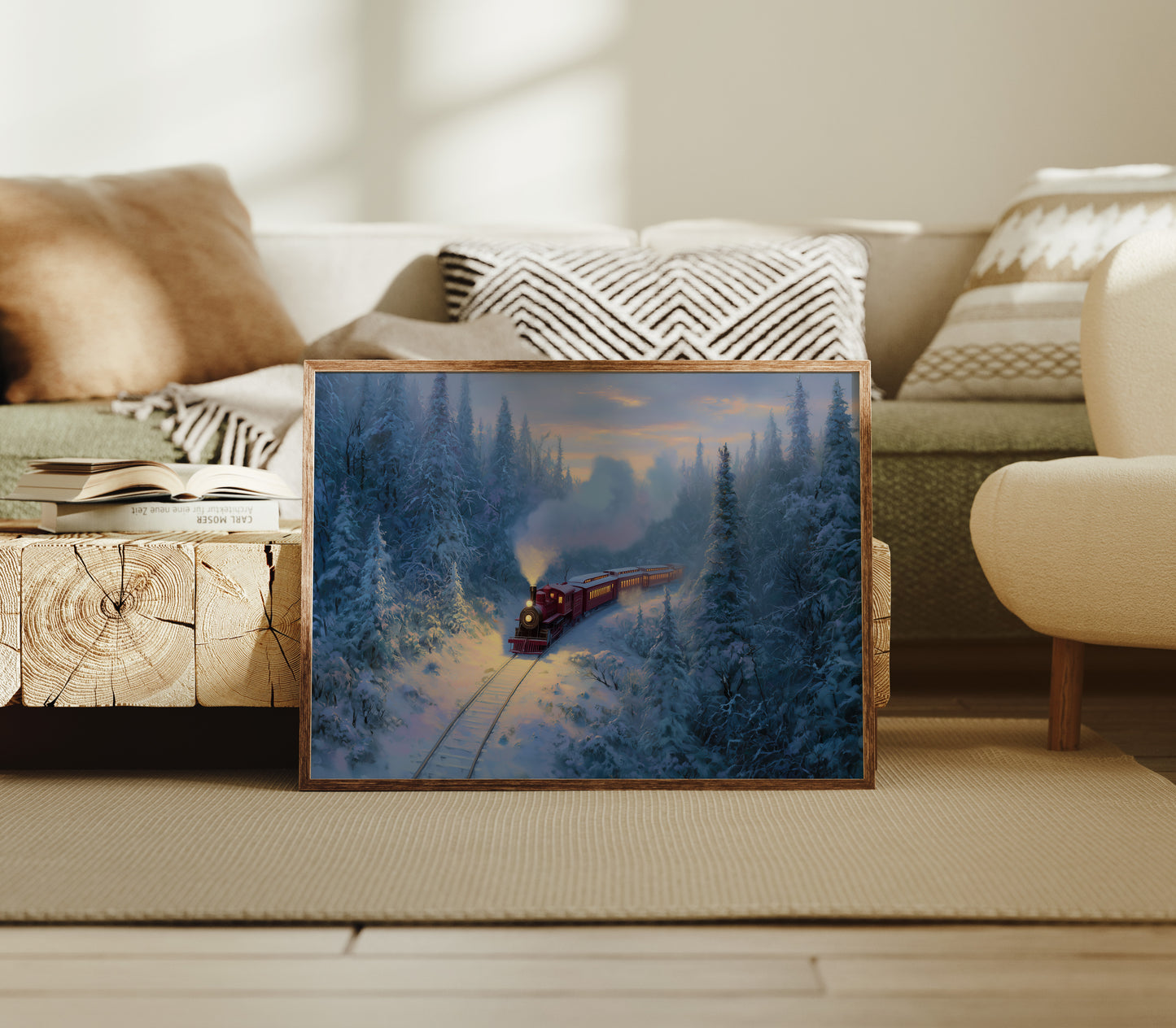 Winter Steam Carries Northern Wishes