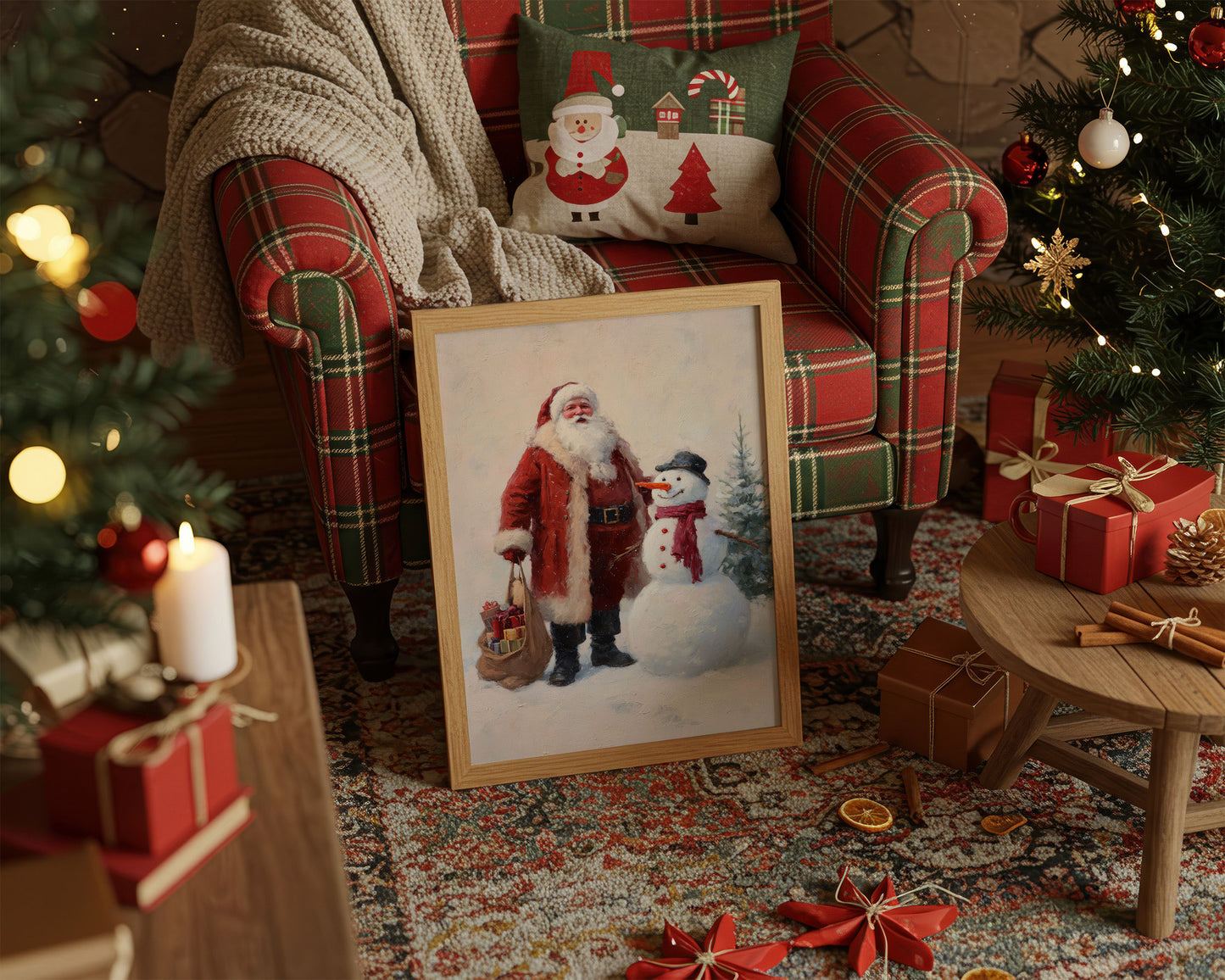Winter Friends Share December Light