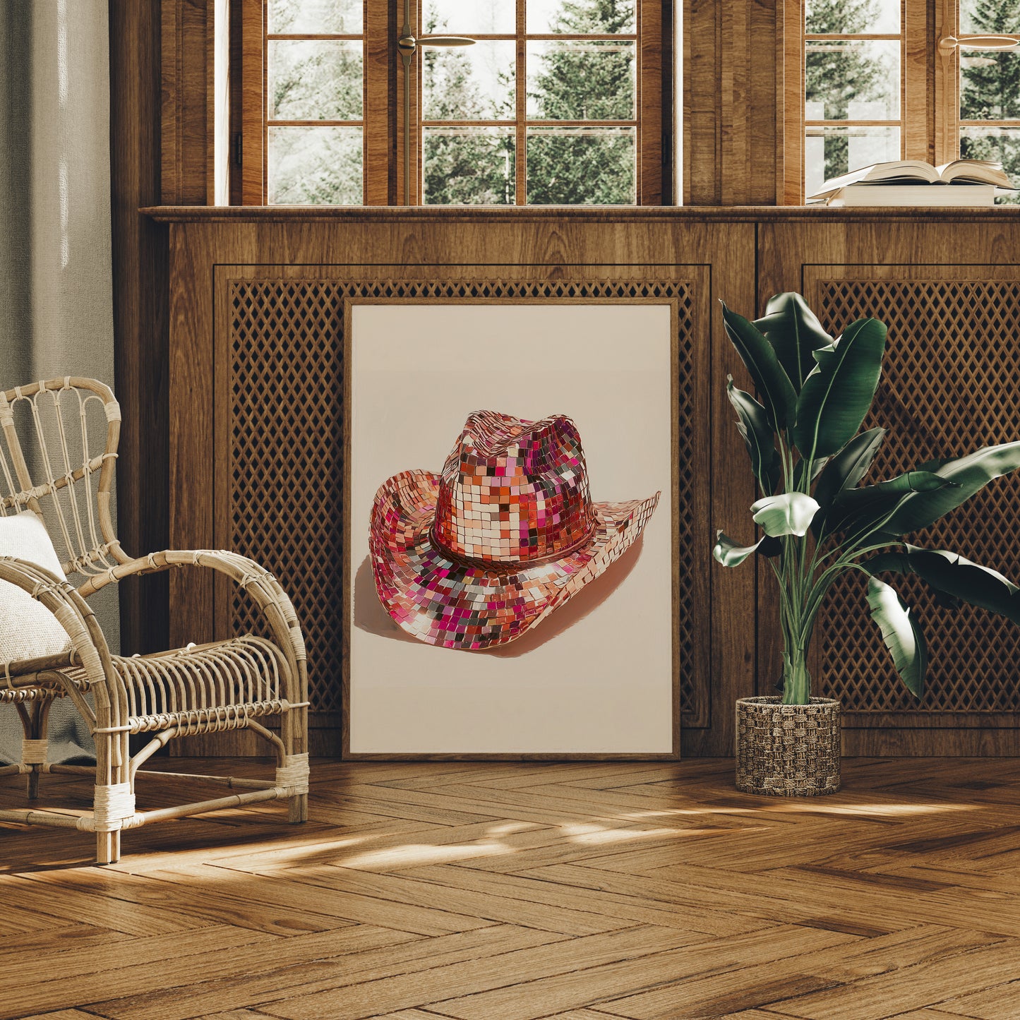 Disco Meets Desert At Sunset