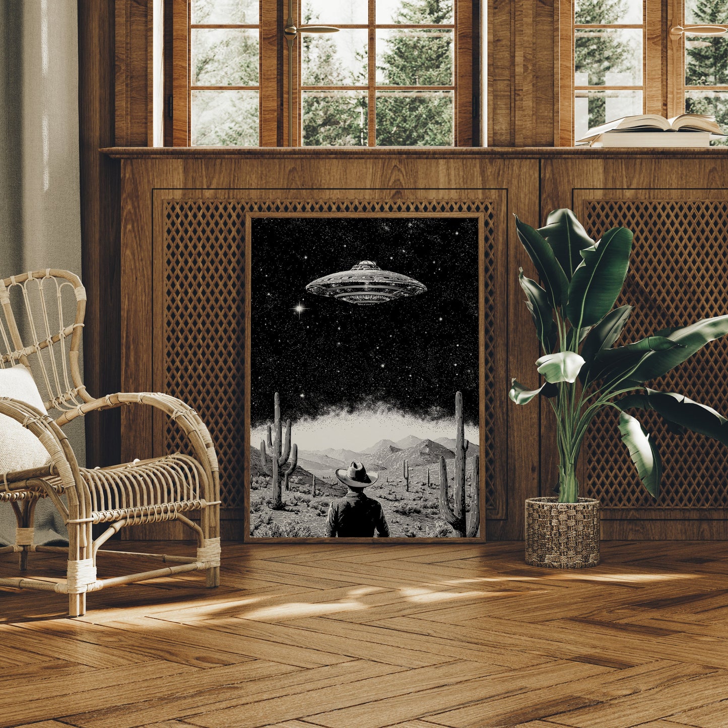 Saguaros Witness Midnight's Strange Light