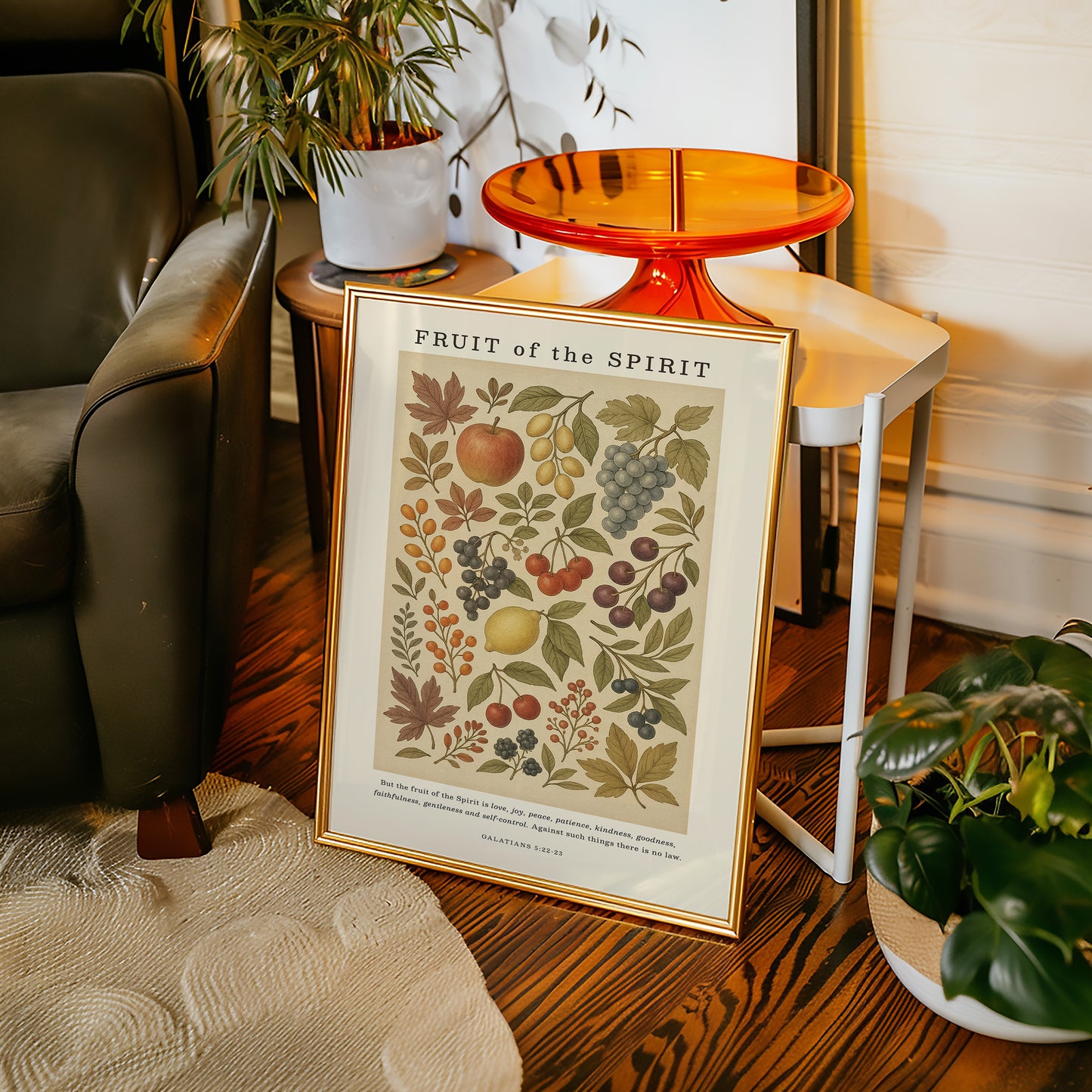 Fruit of the Spirit Botanical Print