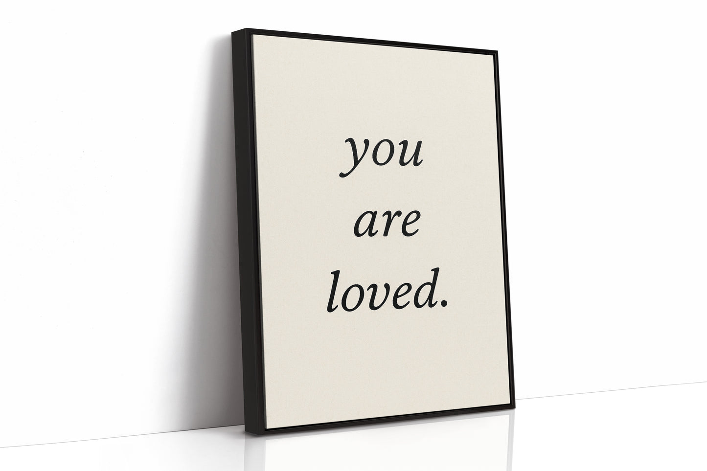You Are Loved Minimalist Print