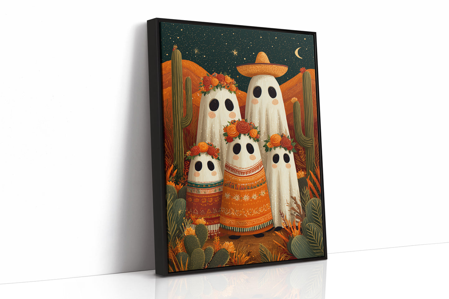 Desert Spirits Wear Marigold Crowns