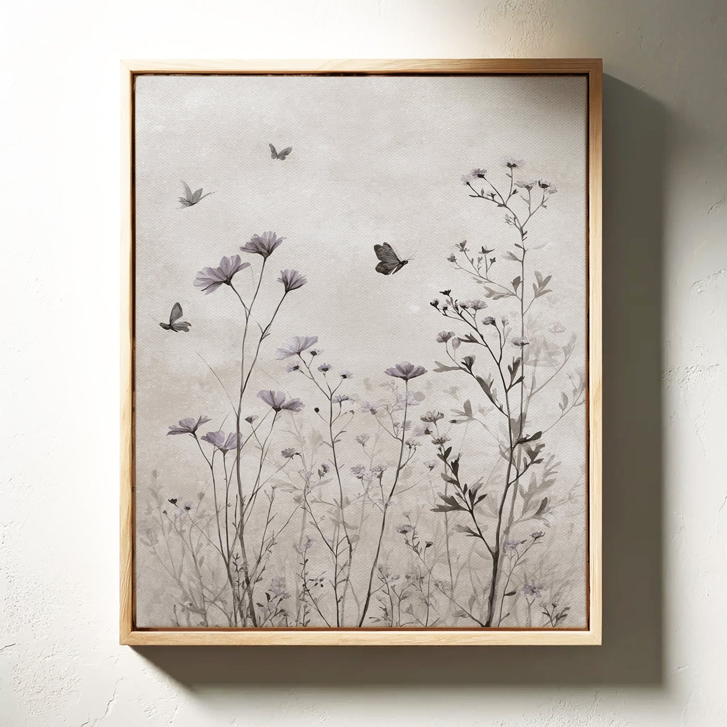 Fluttering Through Silent Meadows