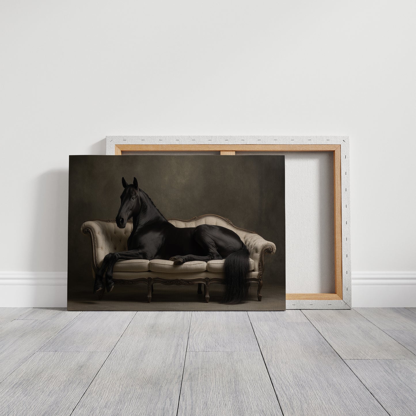 Midnight Elegance Reclined