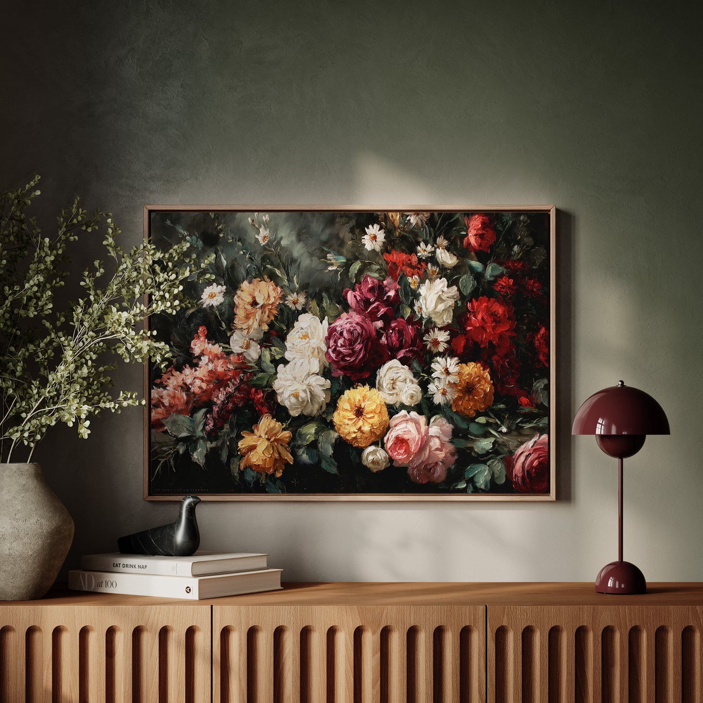 Blooms Dance In Velvet Darkness