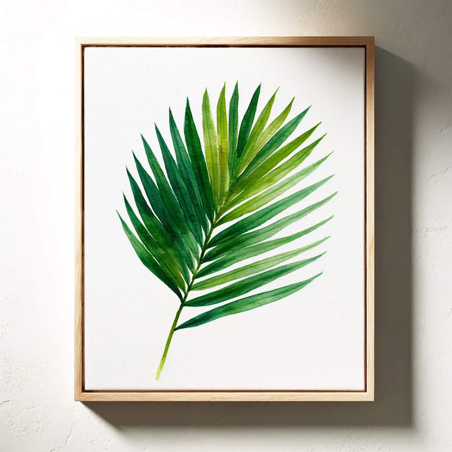 Emerald Fronds in Gentle Breeze
