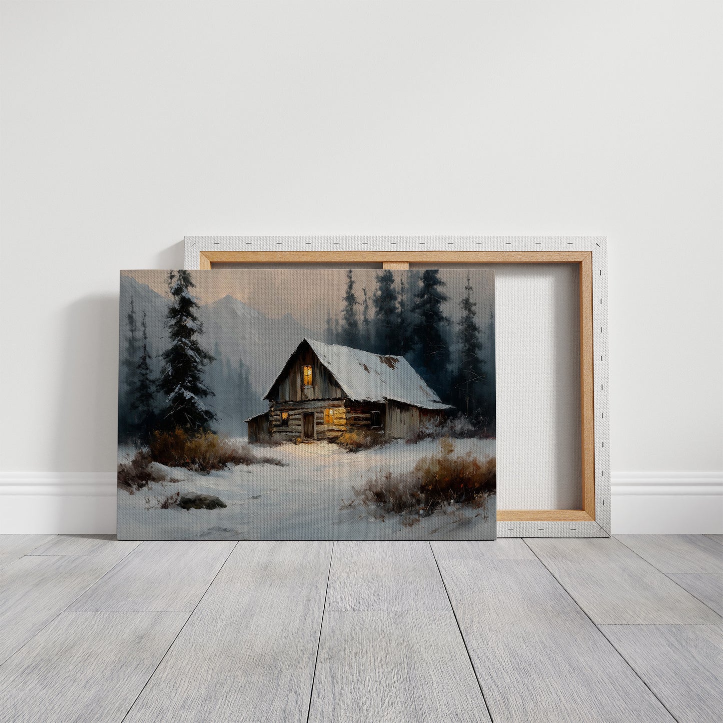 Snow Blankets The Mountain Hideaway