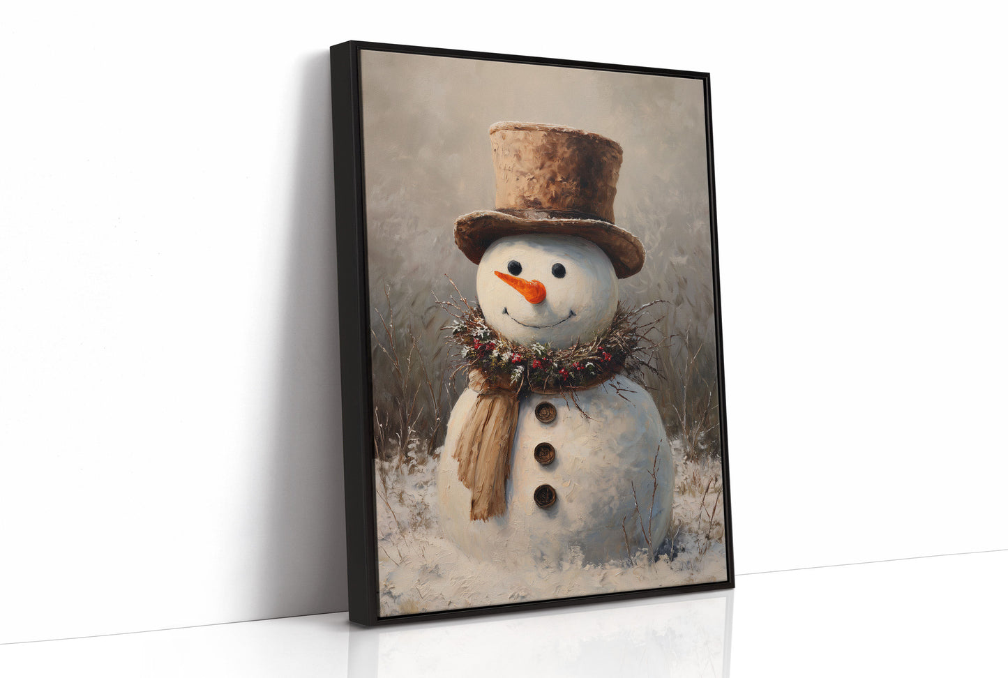 Frosty's Portrait In Golden Light
