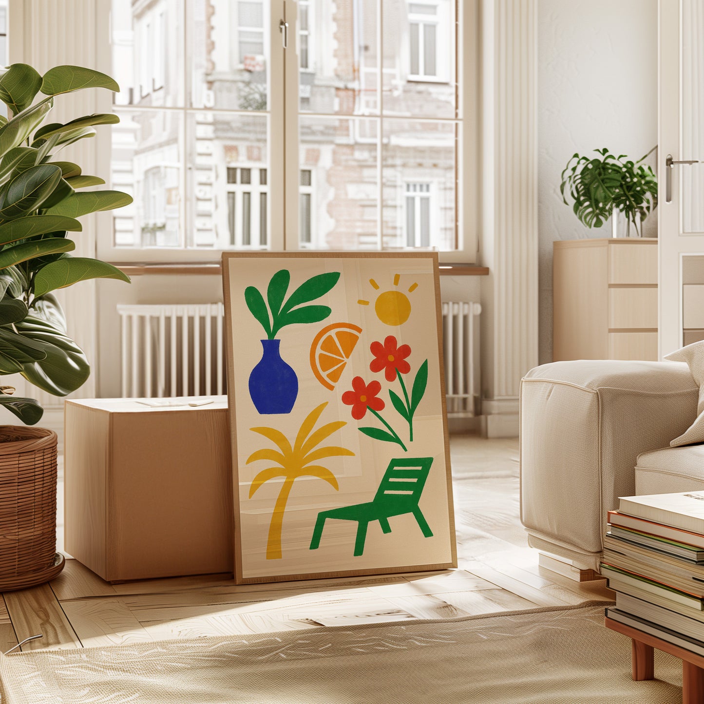 Sun Chair and Citrus Dreams