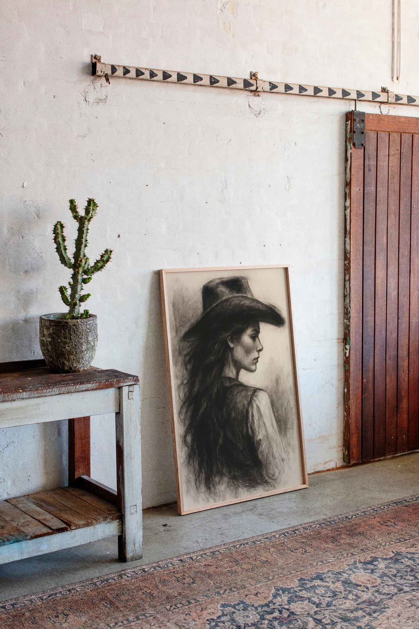 Cowgirl in Charcoal