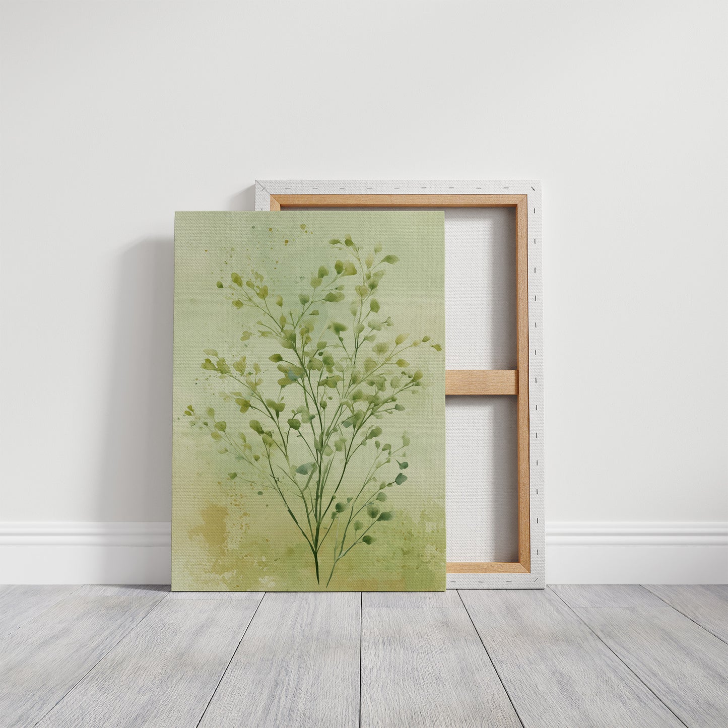 Quiet Stems in Soft Green