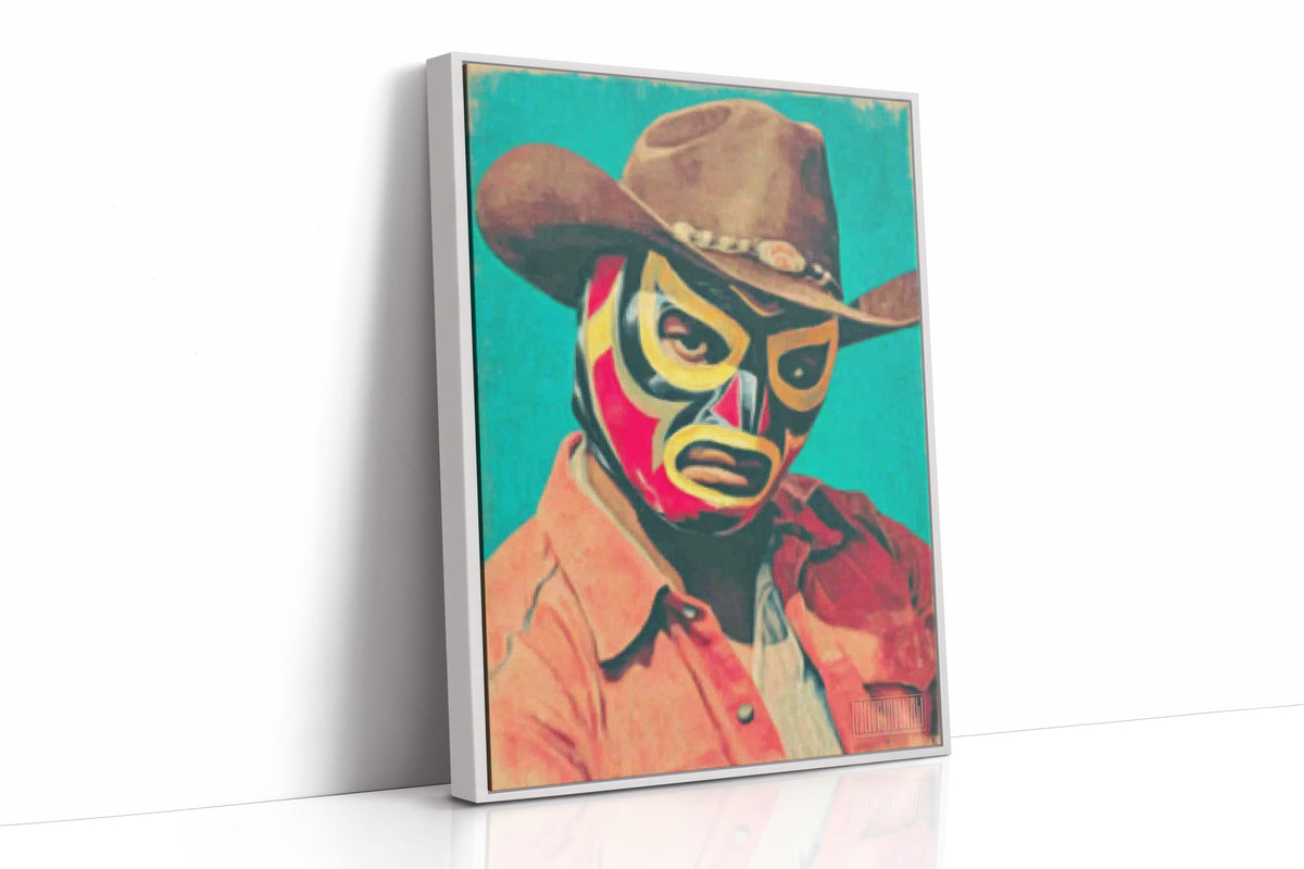 The Masked Cowboy Stands Tall