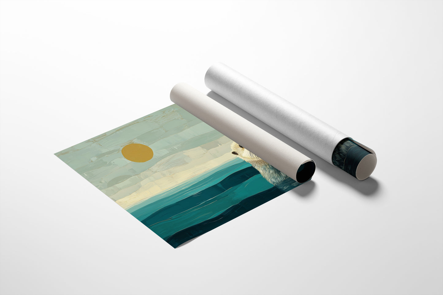 Sea Otter's Morning Curiosity