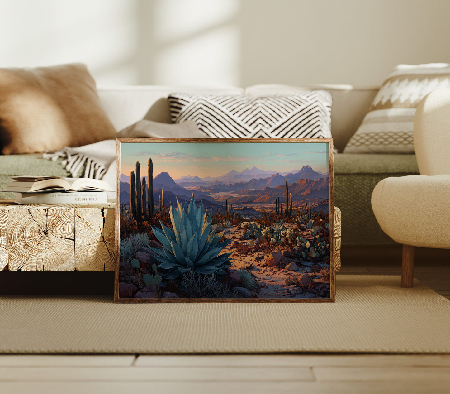 Blue Agave Greets Mountain Dawn