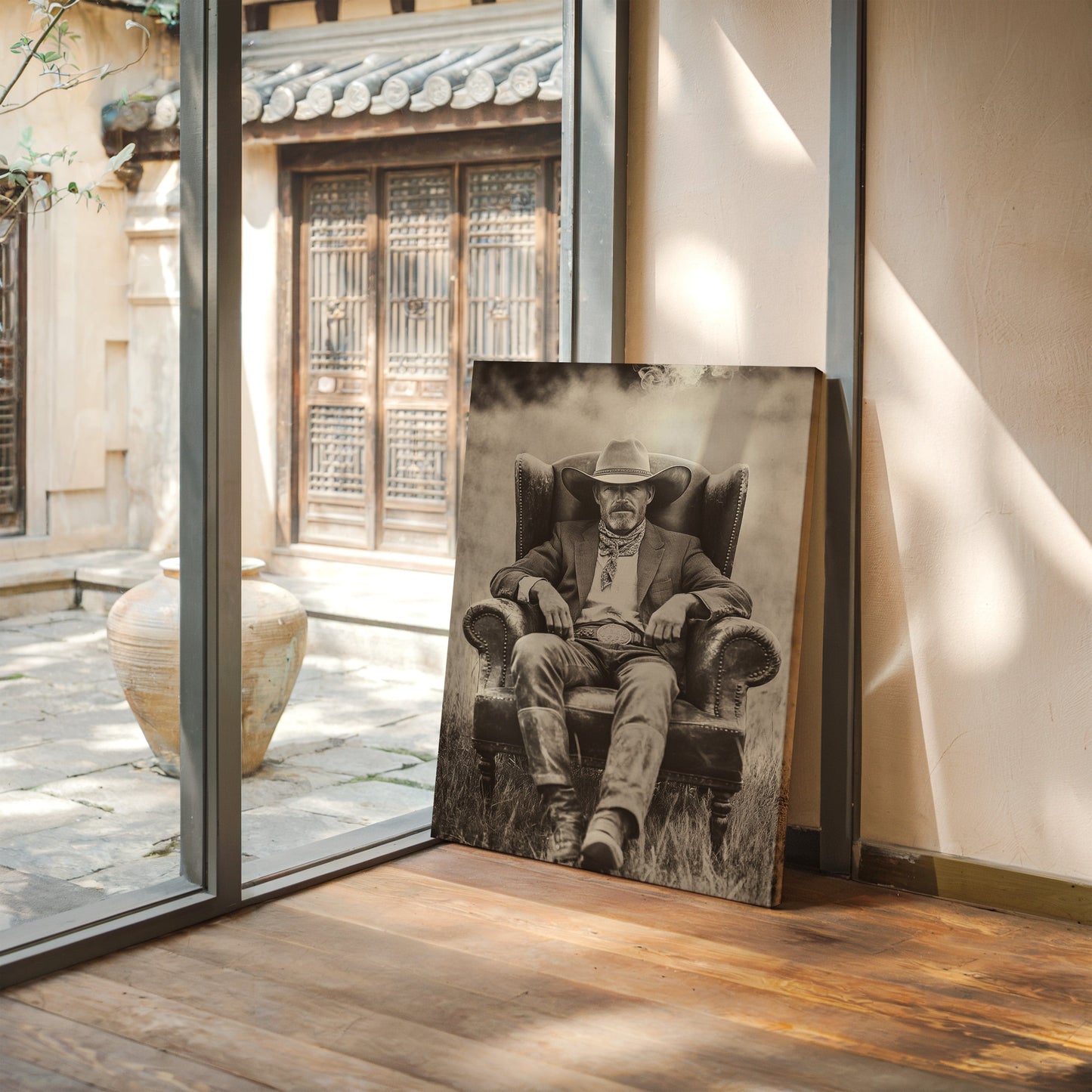 The Chair at Sundown