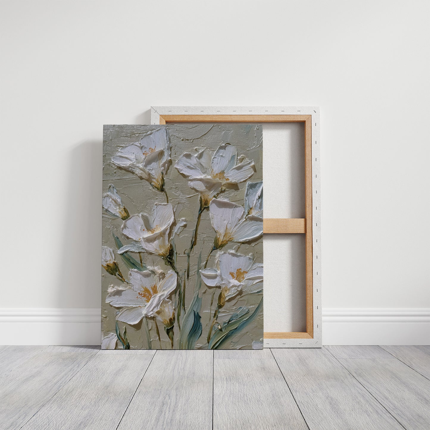 White Flowers Before Noon