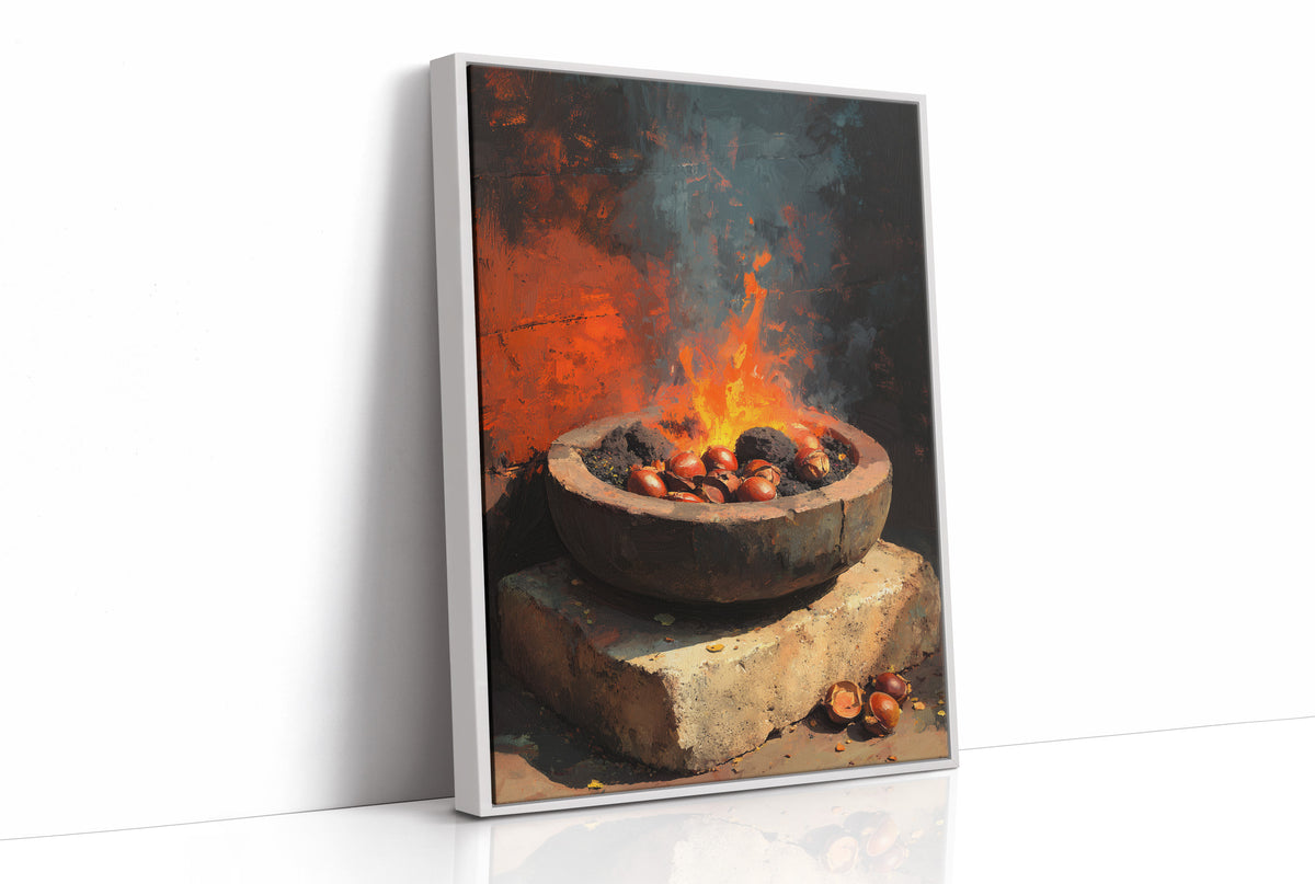 Chestnuts Roasting: Some Made a Run for It