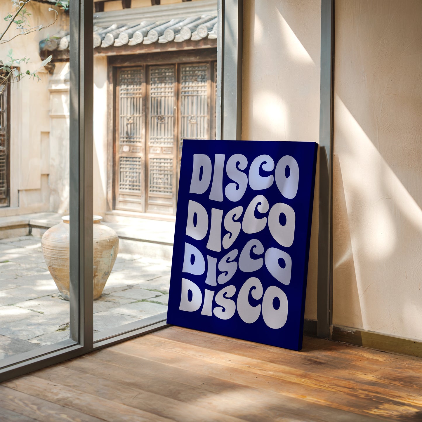 Midnight Grooves Dance Electric Blue