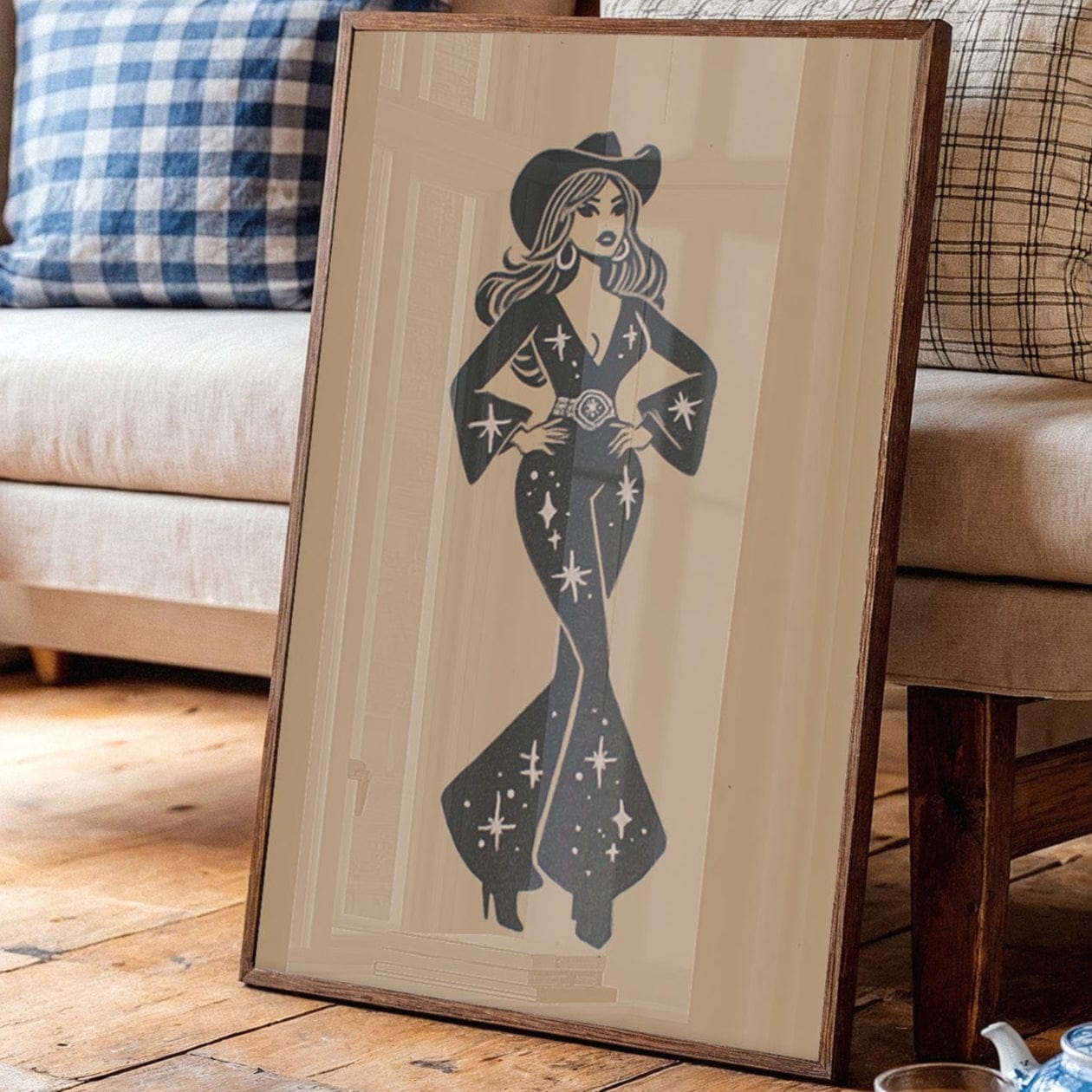 Starlit Rhinestones Grace Western Nights