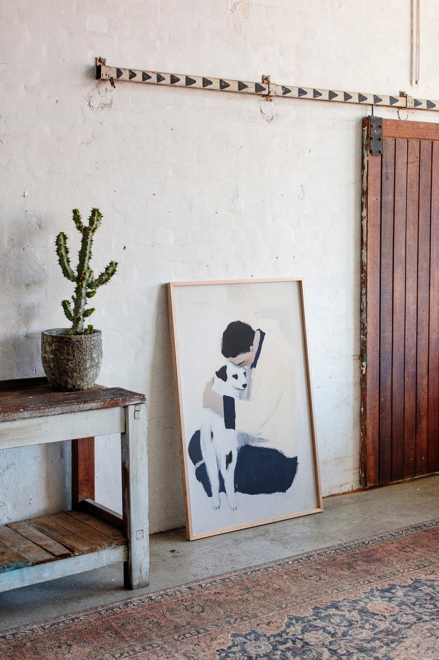 Quiet Moments With Spotted Friend