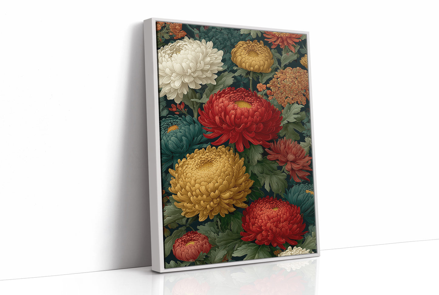 The Chrysanthemums Held Court