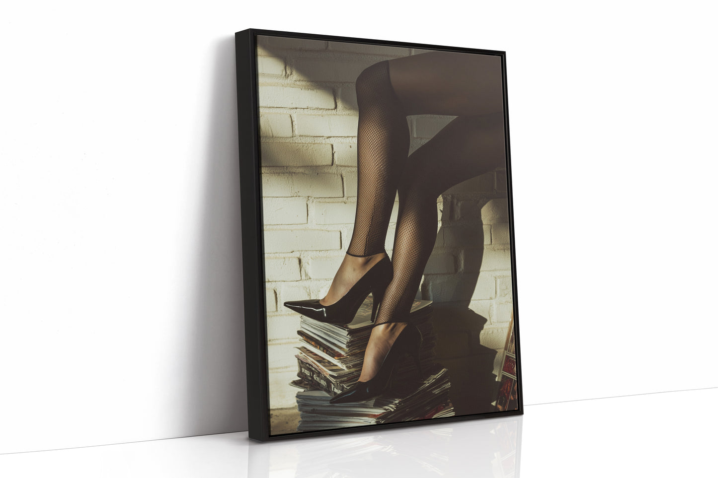 Vinyl Stacks and Velvet Legs