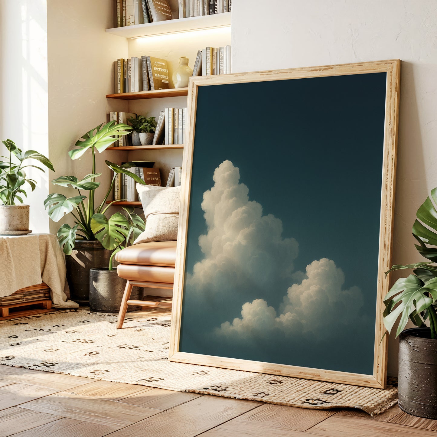 Pillars of Stillness in a Dark Sky