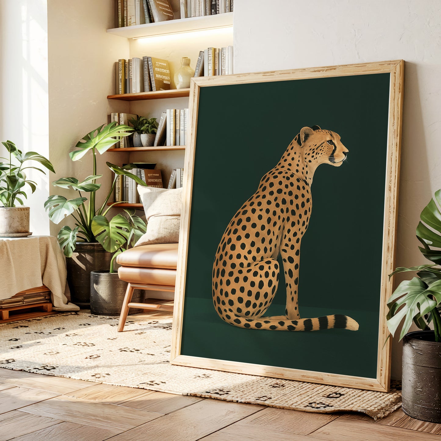 Cheetah Grace on Emerald