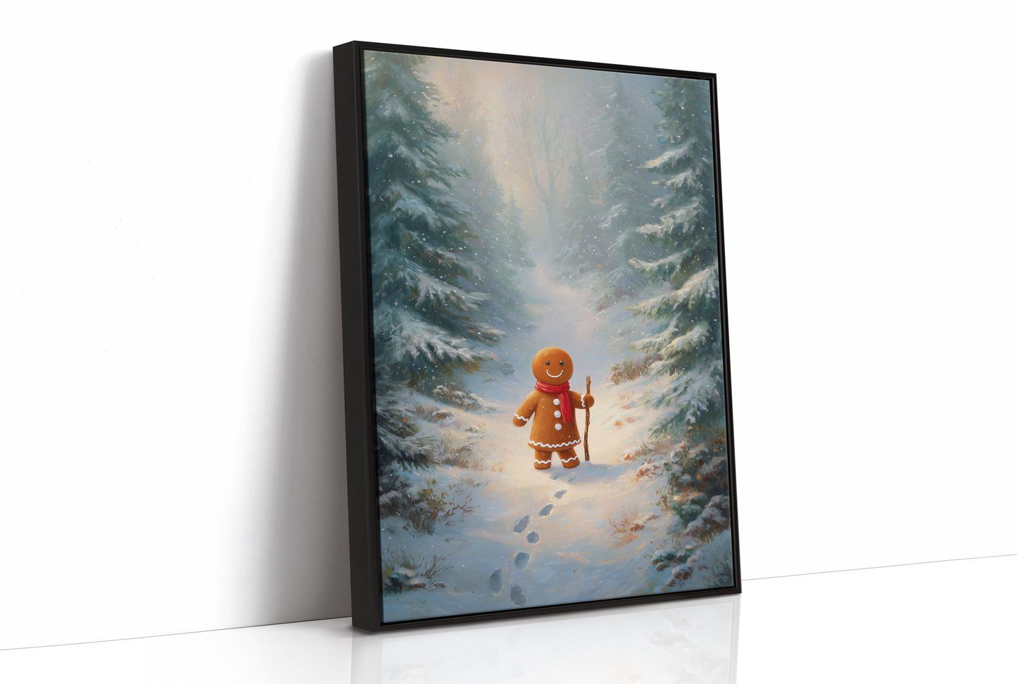 Gingerbread Explorer Finds Winter Path