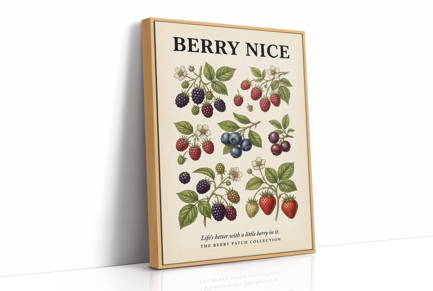 Berry Nice: Vintage Berry Patch Chart