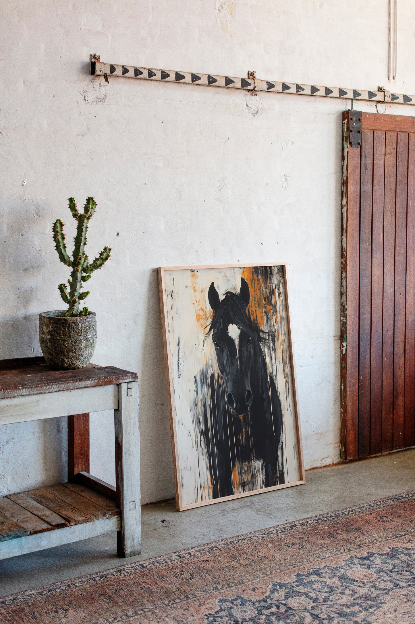 Burnt Sienna Blaze Stallion