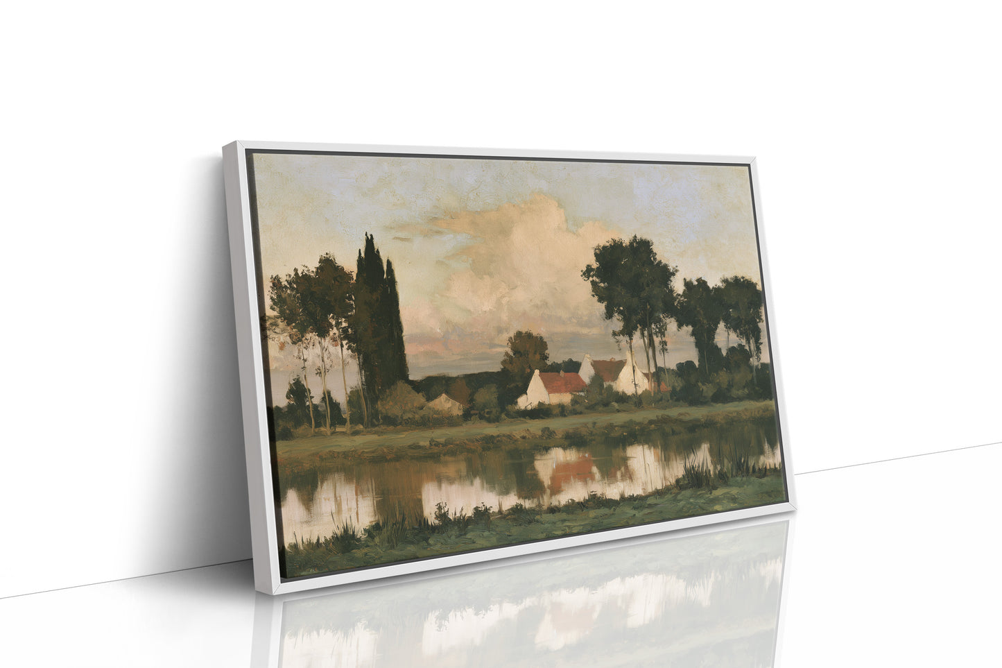Village By Still Water